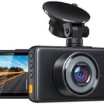APEMAN Cámara de Coche Dash Cam 1080P FHD DVR Pantalla LCD de 3 Pulgadas Gran Angular de 170 °, G-Sensor, WDR, Monitor de Aparcamiento, Grabación en Bucle, Detección de Movimiento
