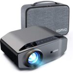 Vamvo Proyector Nativo 1080p Full HD 7000 Lux con Dolby, Pantalla de Imagen Máx de 300 "Ideal para Cine en casa, Entretenimiento, Fiesta, Video Juego y presentación Comercial, etc.