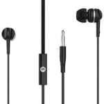Motorola Lifestyle Pace 105, In-Ear Headphones, Integrated Microphone, Alexa, Siri and Google Assistant - Negro