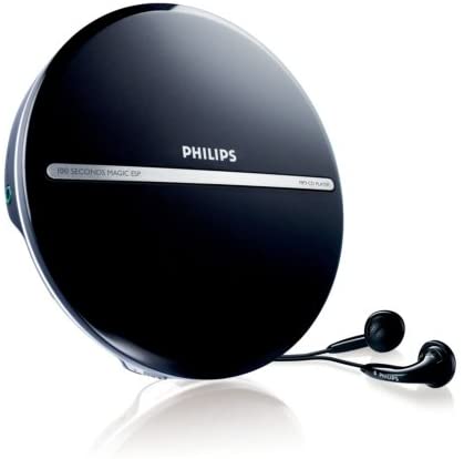 Philips EXP2546/12 - Reproductor CD portátil, Negro