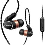 Pioneer SE-CH9T - Auriculares Tipo botón Hi-Res (Airflow Control Flow, Rango de Frecuencias 5 Hz - 50 KHz) Color Negro