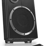 Sound Storm Laboratories LOPRO8 Amplified Car Subwoofer - 600 Watts Max Power, Low Profile, 8 Inch Subwoofer, Remote Subwoofer Control, Great For Vehicles That Need Bass But Have Limited Space, Black