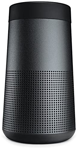 The Bose SoundLink Revolve, the Portable Bluetooth Speaker with 360 Wireless Surround Sound, Triple Black