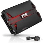 BOSS Audio Systems PV3700 5 Channel Car Amplifier – Phantom Series, 3700 Watts, Full Range, Class A-B, 2-4 Ohm Stable, Mosfet Power Supply, Bridgeable, Remote Subwoofer Control
