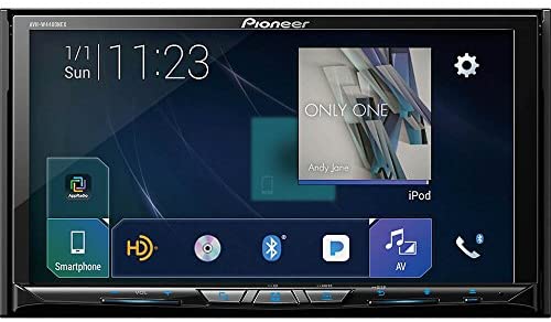 Pioneer AVH-W4400NEX In Dash Multimedia Receiver with 7" WVGA Clear Resistive Touchscreen Display