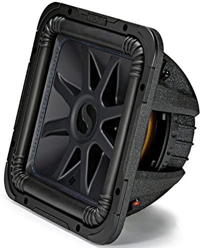 Kicker L7S12 Car Audio Solo-Baric 12 Subwoofer Square L7 Dual 2 Ohm Sub 44L7S122 (Renewed)