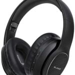 BLARO Bluetooth Headphones Over Ear, Hi-Fi Deep Bass Wireless and Wired Headsets, 72 Hours Playtime, Soft Memory Protein Earmuffs, Foldable Headphones with CVC6.0 Mic-Black