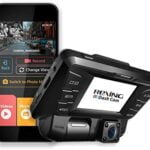 Rexing V2 Front + Back Dual Camera 1080p Full HD Wi-Fi Ultra Wide Angle LCD Screen Infrared Night Vision Car, Uber, Taxi Dash Cam