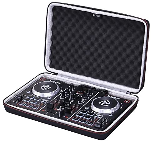 LTGEM EVA Hard Storage Case for Numark Party Mix or Numark Party Mix II - DJ Controller/Native Instruments Maschine Mikro Mk3 Drum Controller