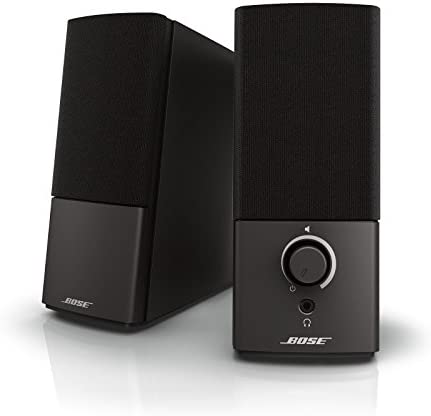 Bose Companion 2 Series III Multimedia Speakers - for PC (with 3.5mm AUX & PC Input) Black