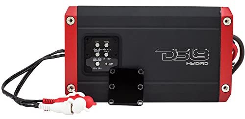 DS18 Hydro NXL600.1D Next Level Monoblock Digital Marine 1-Channel 1200 Watts Max Monoblock Amplifier - All Elements for All Applications