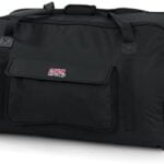 Gator Cases Heavy-Duty Speaker Tote Bag for Compact 15" Speaker Cabinets; Fits QSC K15, Yamaha DXR15 and more (GPA-TOTE15) , Black