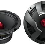 Pioneer TS-M800PRO 8-Inch PRO Series High Efficiency Mid-Bass Car Speaker Drivers - Pair (Discontinued by Manufacturer) , Black