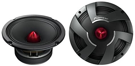 Pioneer TS-M800PRO 8-Inch PRO Series High Efficiency Mid-Bass Car Speaker Drivers - Pair (Discontinued by Manufacturer) , Black