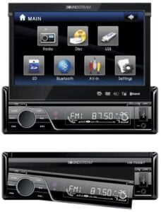 Soundstream VIR7830 7-Inch Flip-Up Touch Screen