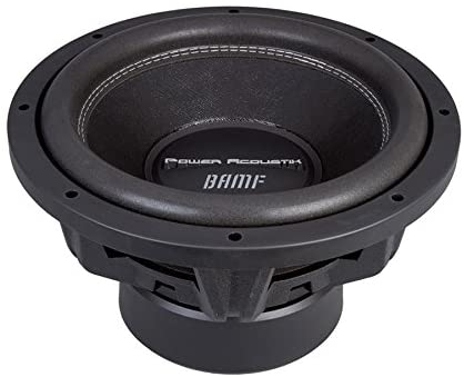 Power Acoustik BAMF-122 Bumper-122 Subwoofer 3500 Watts 12 inches Dual Suspension,Black