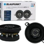 Blaupunkt GTX350 3.5-Inch 200W 2-Way Coaxial Car Audio Speaker, Set of 2