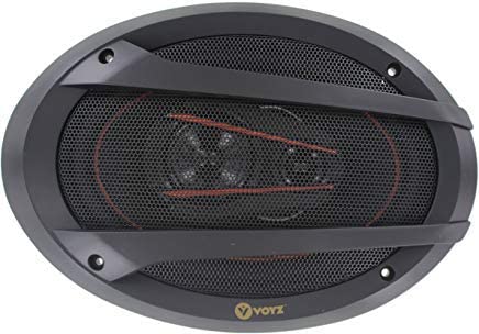 VOYZ VZ-A8080 - One Pair of 520 Watt Car Speakers 6x9 Inches 5 Way - High Performance Mid-Bass Mid-Range and Neodymium Tweeter Long Lasting ABS Plastic and Metal Housing