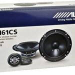 Alpine SPJ-161CS 2-WAY Car Audio Component Speaker System, 6"