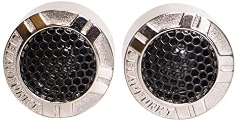 Blaupunkt TSS30 1-Inch Aluminum Car Tweeters, Single Voice Coil, 4 Ohms, 250 Watts Max