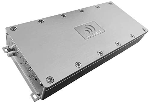 Massive Audio P4 Primo Series. 1,600w RMS / 3,200w MAX, 1 Ohm Stable, Class D, Monoblock Car Amplifier with Bass Boost & Clip LED