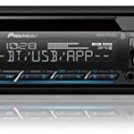 Pioneer DEH-S4200BT Single-DIN in-Dash CD AM/FM Receiver MIXTRAX, Bluetooth Dual Phone Connection, USB, Spotify, Pandora, iPhone and Android Music Support, Smart Sync App/with Alphasonik Earbuds