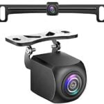 HD Backup Camera,Metal Housing 170 Degree Wide View Angle License Plate Rear View Camera for Car,Clear Night Vision IP69 Waterproof Rearview Camera Universal Reverse Cam Kit for Vehicle SUV RV Pickup