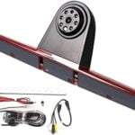 RED WOLF Car Third High 3RD Brake Light Reverse Backup Camera for Mercedes-Benz Sprinter/Dodge Sprinter/VW Crafter Vans 2007-2018 Standard RCA Connector Car Rear View Roof Top Mount