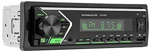 Car Stereo with Bluetooth Car Stereo Recevier Single Din in dash AM FM Car Radio USB SD AUX Input stereo for cars with Wireless Remote