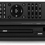 DVD Player for TV - Multi Region HDMI 1080P Digital DVD Player with Remote Control, Built-in PAL/ NTSC System, USB Port Support.