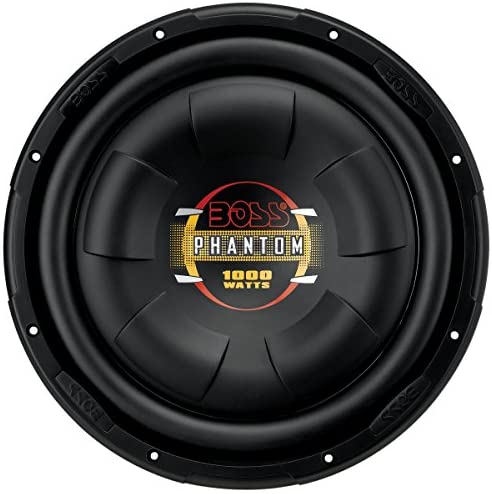 BOSS Audio Systems D12F 1000 Watt, 12 Inch , Single 4 Ohm Voice Coil, Shallow Mount Car Subwoofer