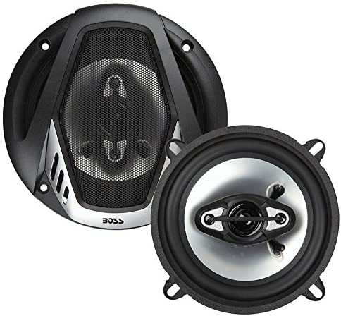 BOSS Audio Systems NX524 300 Watt Per Pair, 5.25 Inch, Full Range, 4 Way Car Speakers, Sold in Pairs