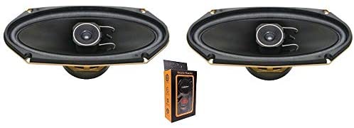 2 Pairs of Pioneer TS-A4670F 210W Max (30W Rms) A-Series 4" X 6" 4-Way Coaxial Speakers - 4 Speakers + Gravity Magnet Phone Holder, TS-A4670F(2PAIRS)/Magnet