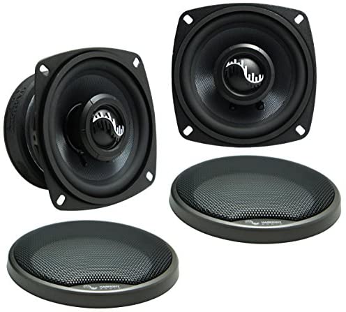 Harmony Audio HA-C5 Car Stereo Carbon 5.25" Replacement 250W Speakers & Grills