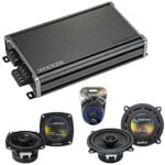 Compatible with Mercedes 380/300 Series 81-96 OEM Speaker Replacement Harmony Audio Bundle R4 R5 & CXA360.4 Amp