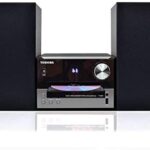 Toshiba TY-ASW91 Micro Component Speaker System: Wireless Bluetooth Speaker Sound System with FM, USB & CD, AUX Input, LED Display and Remote Control