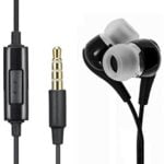 Wired Earphones Headphones Handsfree Mic 3.5mm Headset Earbuds Earpieces Microphone Compatible with LG K51 Phone