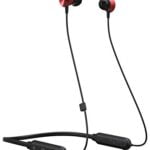 Pioneer Wireless in-Ear Deep Bass Headphones, Red, SE-QL7BT(R)