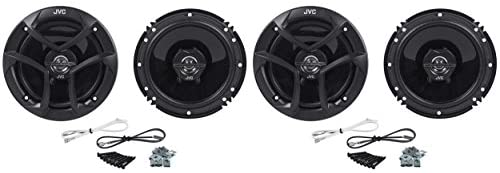 JVC (2) CS-J620 Pairs of 6.5" 2-Way Coaxial Car Speakers