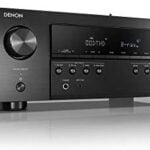 Denon AVR-S650H Audio Video Receiver, 5.2 Channel (150W X 5) 4K UHD Home Theater Surround Sound (2019) | Music Streaming | Wi-Fi, Bluetooth, AirPlay 2, Alexa, HEOS Built-in | eARC and Upgraded HDCP