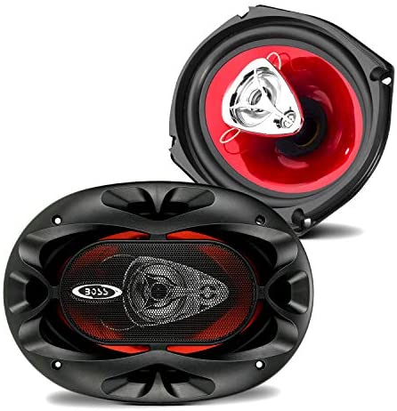 BOSS Audio Systems CH6930 Car Speakers - 400 Watts of Power Per Pair, 200 Watts Each, 6 x 9 Inch, Full Range, 3 Way, Sold in Pairs