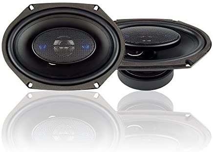 Blaupunkt 6 x 8-Inch 300W 4-Way Coaxial Car Audio Speaker, Set of 2