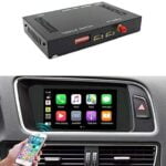 Carlinkit Wireless Carplay Module Receiver Box for Audi A4/A5/S4/S5/RS4/RS5/Q5 MMI (2010-2017) Carplay Retrofit Accessories,Support Wireless Mirroring, Reverse Track, Android Auto.