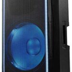 Gemini Sound GD-L115BT Professional DJ Audio Equipment 15" Inch 1000W Watts LED Party Light Up Active Bluetooth PA System Speaker, Class D Amplifier and Built in 3 Channel Audio Mixer w/Handles