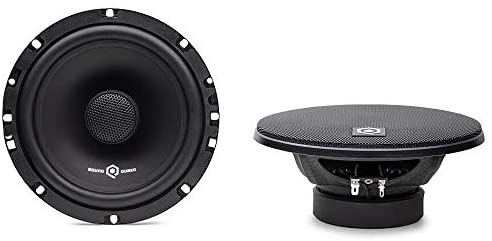 SoundQubed QSX-652 Coaxial Speakers - 6.5 Car Speakers (Pair) – Professional 6.5 Coaxial Speakers - Two-Way Full-Range Audio Door Speakers for Car
