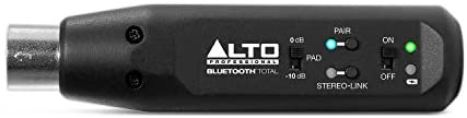 Alto Professional Bluetooth Total | Professional XLR Equipped Rechargeable Bluetooth Receiver For Mixers and PA Systems