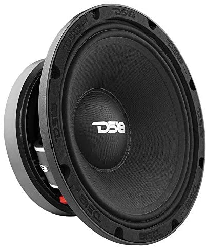 DS18 PRO-FU10.4 10" Mid Range Loudspeaker, 800 Watts Max, 400 RMS, 4 Ohms - Powerful Car Audio Mid High Speaker (1 Speaker)