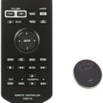 Remote Control for Pioneer CXE5116 AVH 165DVD AVH 1300NEX AVH-1440NEX AVH 2330NEX AVH-2440NEX AVH X2800BS AVH 170DVD with Battery Installed