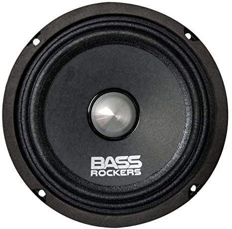 Bass Rockers BR6S-NDY 6.5" Slim High Performance Neodymium Midrange Speaker