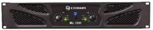 Crown XLi1500 Two-channel, 450-Watt at 4Ω Power Amplifier